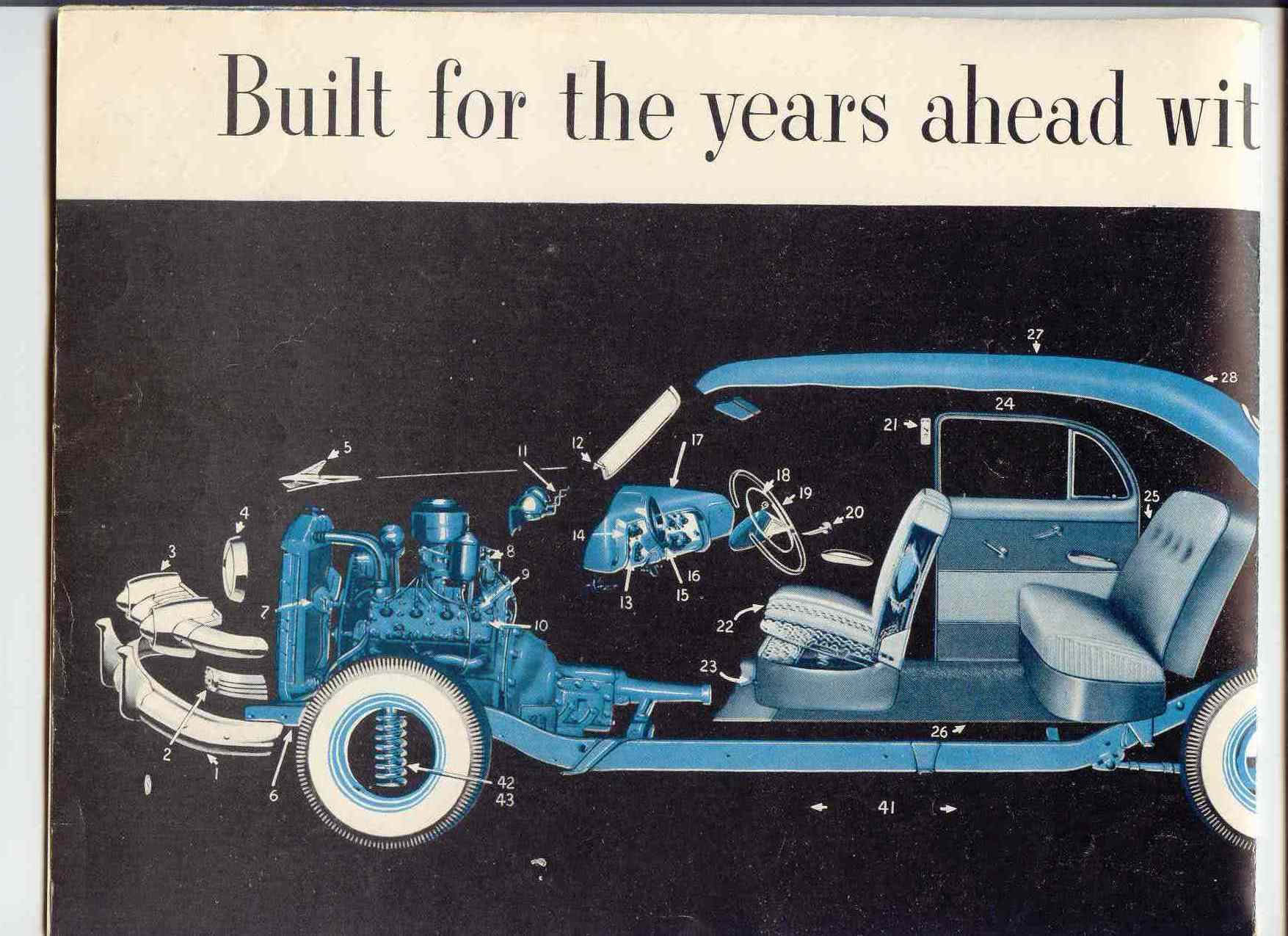 1951 Ford Foldout Page 12